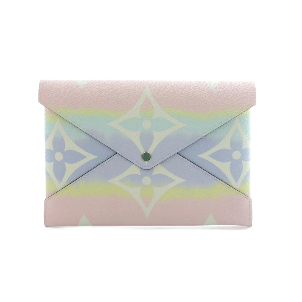 Louis Vuitton Pochette Kirigami Pouch Clutch Flap Monogram Multicolor